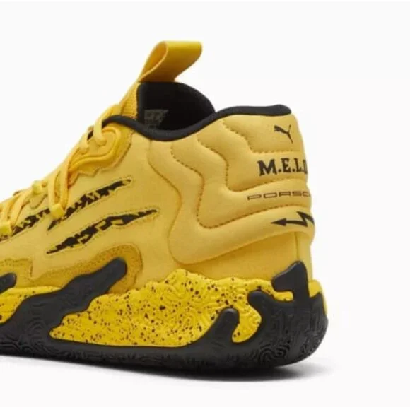Puma Porsche x MB.03 Mens Basketball Shoes Yellow 309847-01 NEW Multi Sz - Picture 7 of 7